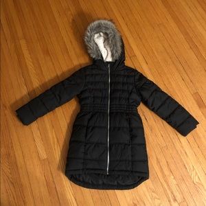 Girl’s Long Puffy Coat